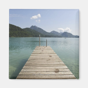 Íman fuschl do lago, salzkammergut, salzburg,