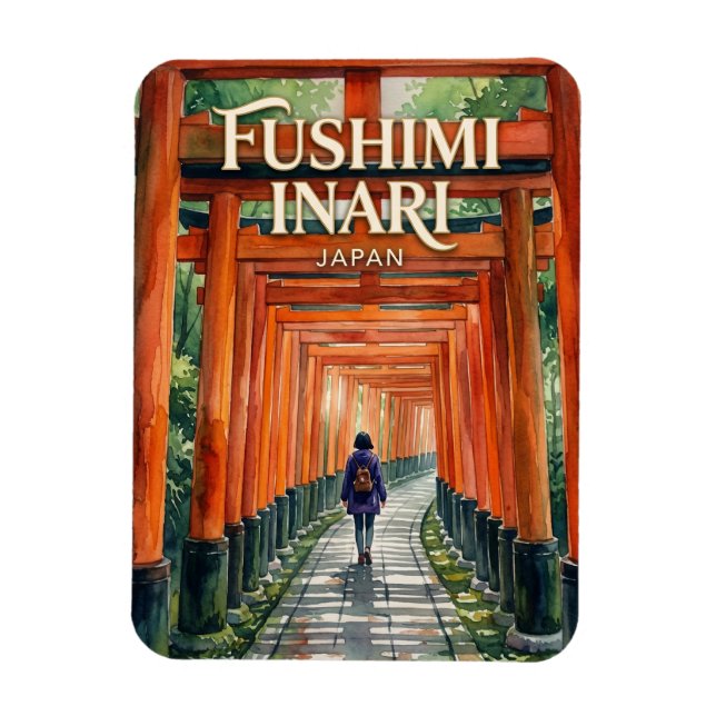 Íman Fushimi Inari-taisha Japão (Vertical)