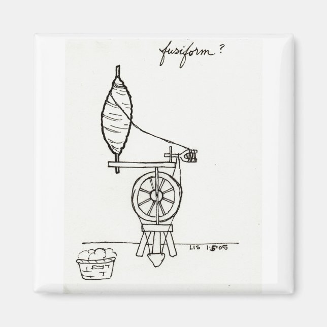 Íman fusiforme (Frente)