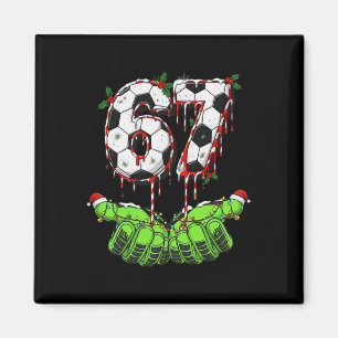 Íman Futebol 67 Seis Sete Divertido Gen Alpha Meme Gote