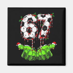 Íman Futebol 67 Seis Sete Divertido Gen Alpha Meme Gote