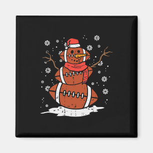Íman Futebol Americano de Natal Xmas Esporte Men