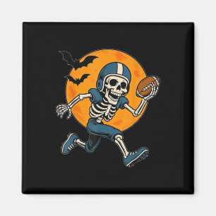 Íman Futebol Americano Esqueleto Halloween Esporte Fant