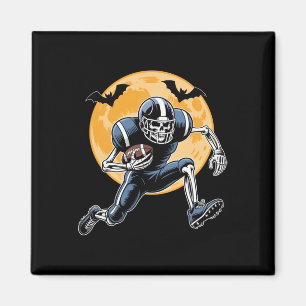 Íman Futebol americano Skeleton Halloween