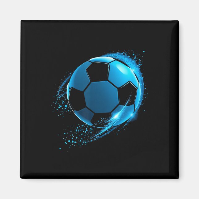 Íman Futebol Azul Dinâmico Ll  (Frente)