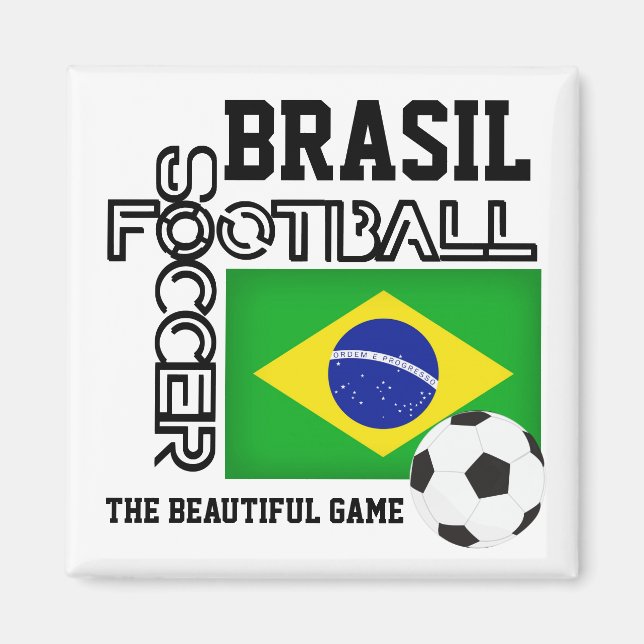 Íman Futebol BRASIL (Frente)