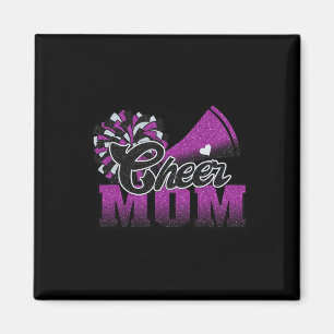 Íman Futebol Chee Mãe Roxo Pom Leopardo Negro