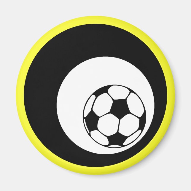 Íman futebol : círculos : (Frente)