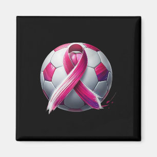 Íman Futebol Contra o Câncer de Mama Byll Faixa Rosa Ki