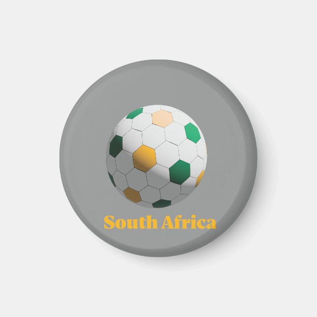 Íman Futebol da África do Sul (Frente)