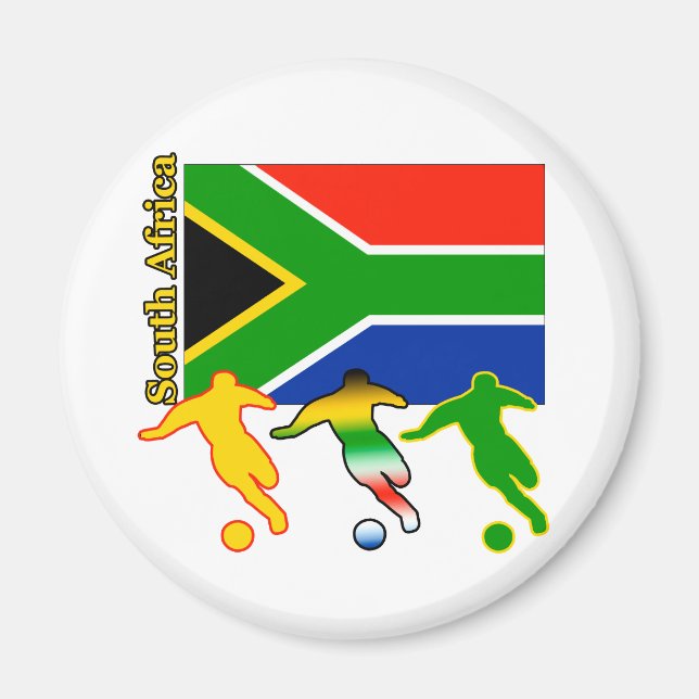 Íman Futebol da África do Sul (Frente)