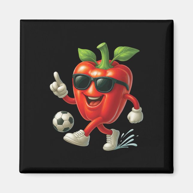 Íman Futebol de Pimentão (Frente)