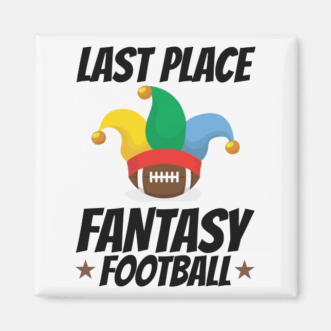 Íman Futebol de última hora fantasia (Frente)