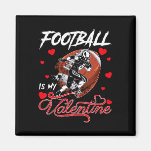 Íman Futebol é meu Namorados Futebol Ball Heart Valen