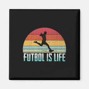 Íman Futebol é Vida Fantasia Retro de Jogador de Futebo
