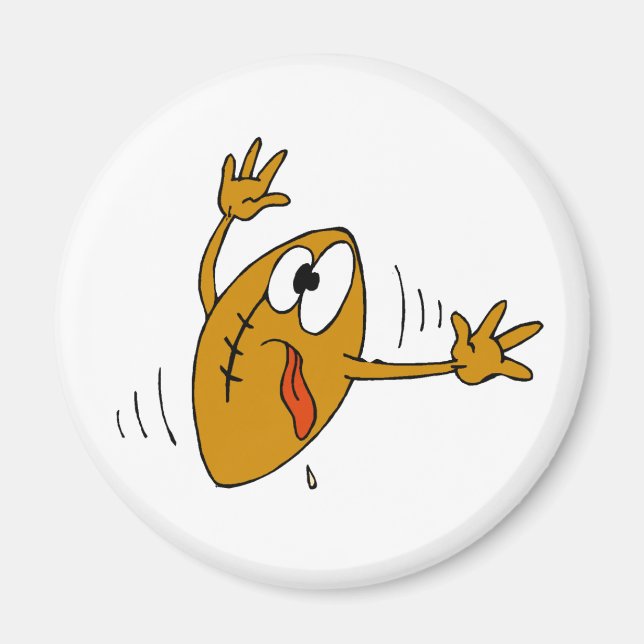 Íman Futebol engraçado (Frente)