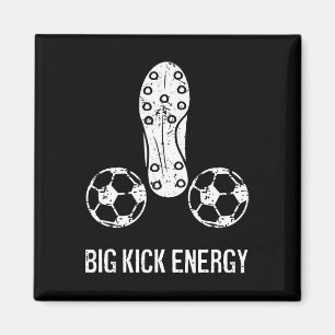 Íman Futebol Engraçado e Malcriado Grande Energia de Ch