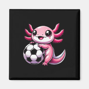 Íman Futebol Engraçado Kawaii Axolotl 