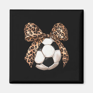 Íman Futebol Feminino Arco Coquete Estampa de Leopardo
