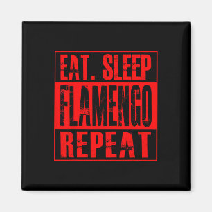 Íman Futebol Flamengo - Camisa Eat Sleep Flamengo Repea