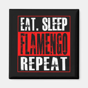 Íman Futebol Flamengo - Camisa Eat Sleep Flamengo Repea