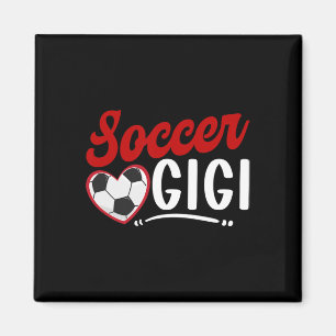 Íman Futebol Gigi Coração Avó Gigi De Um Jogador De Fut