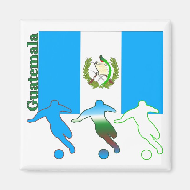 Íman Futebol Guatemala (Frente)