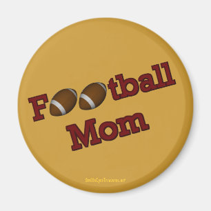 Íman Futebol Mamãe Cute