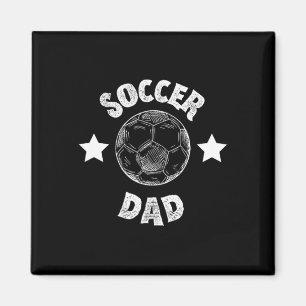 Íman Futebol Masculino Pai Família Equipe de Futebol Jo