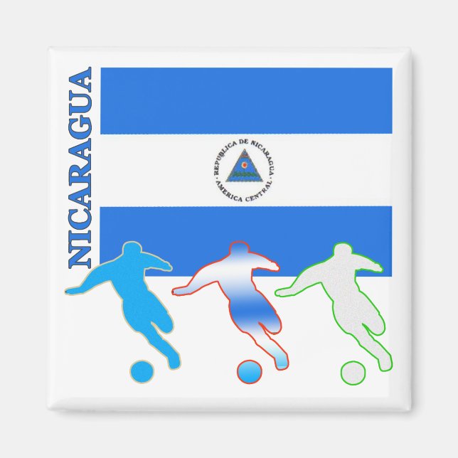 Íman Futebol Nicarágua (Frente)