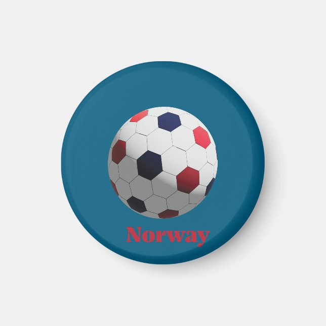 Íman futebol norueguês (Frente)