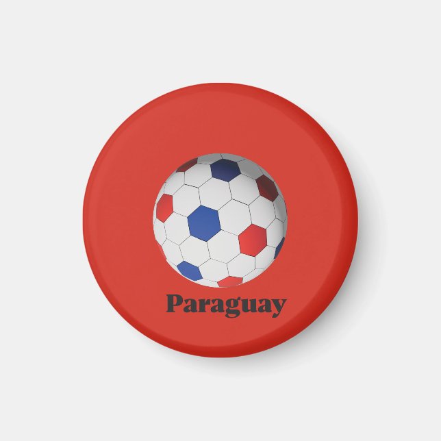 Íman Futebol Paraguaio (Frente)