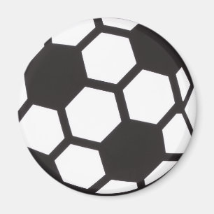 Íman Futebol Preto & Branco