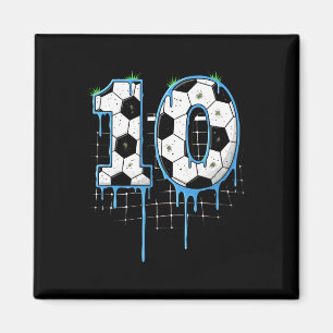 Íman Futebol Sorvete Drip Juventude 10 Anos de Idade 10