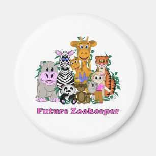 Íman Futura Menina Zookeeper