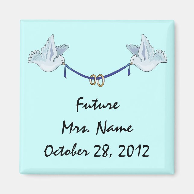 Íman Futura Sra. Ímã (Frente)