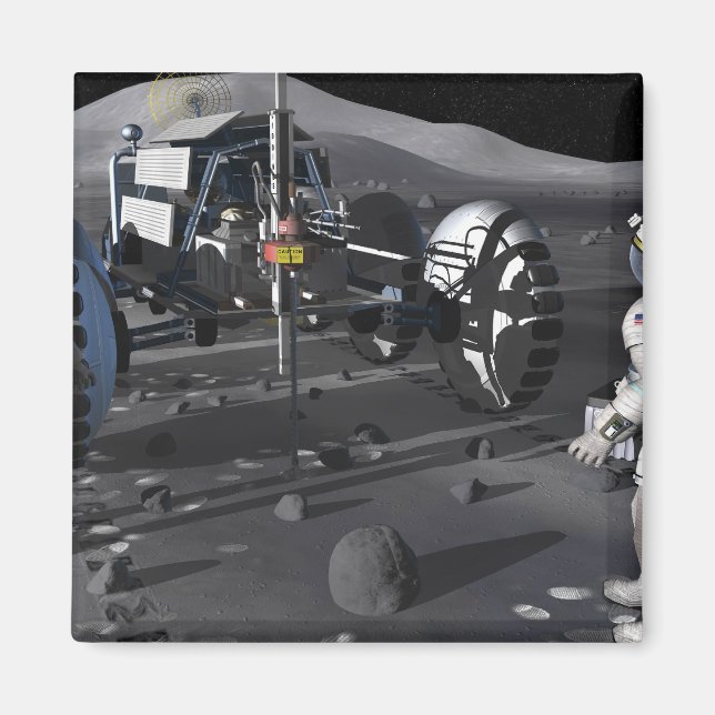 Íman Futuras missões de exploração do espaço (Frente)