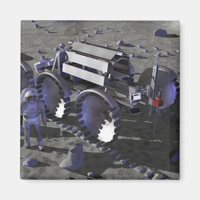 Íman Futuras missões de exploração do espaço 10 (Frente)