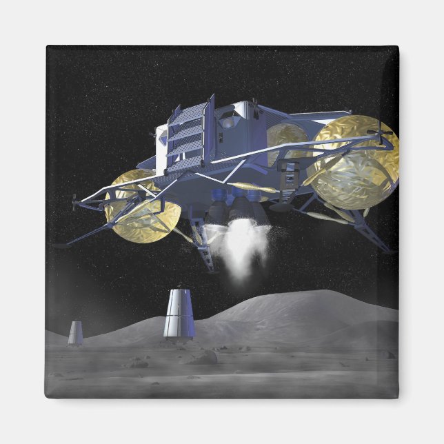 Íman Futuras missões de exploração do espaço 4 (Frente)