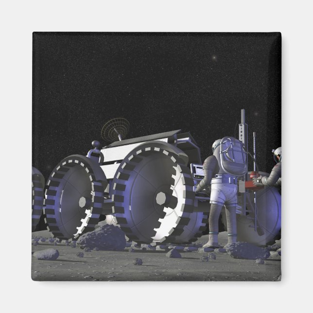 Íman Futuras missões de exploração do espaço 9 (Frente)