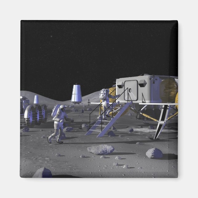 Íman Futuras missões de exploração espacial 13 (Frente)