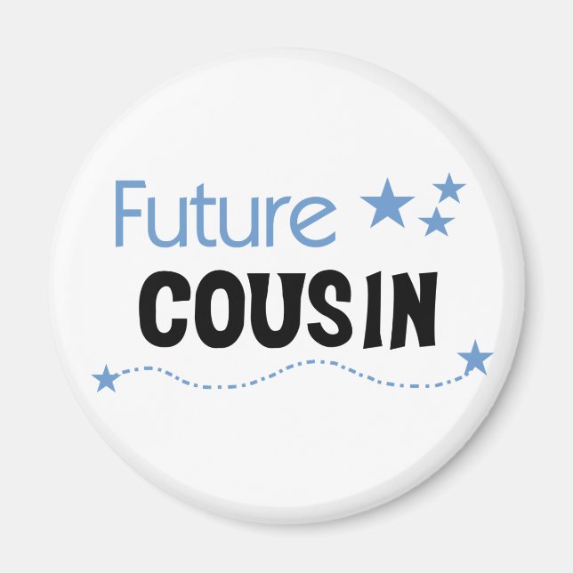 Íman Futuro - Azul (Frente)