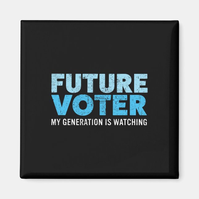 Íman Futuro Camisa De Eleitores Resiste Política Para C (Frente)