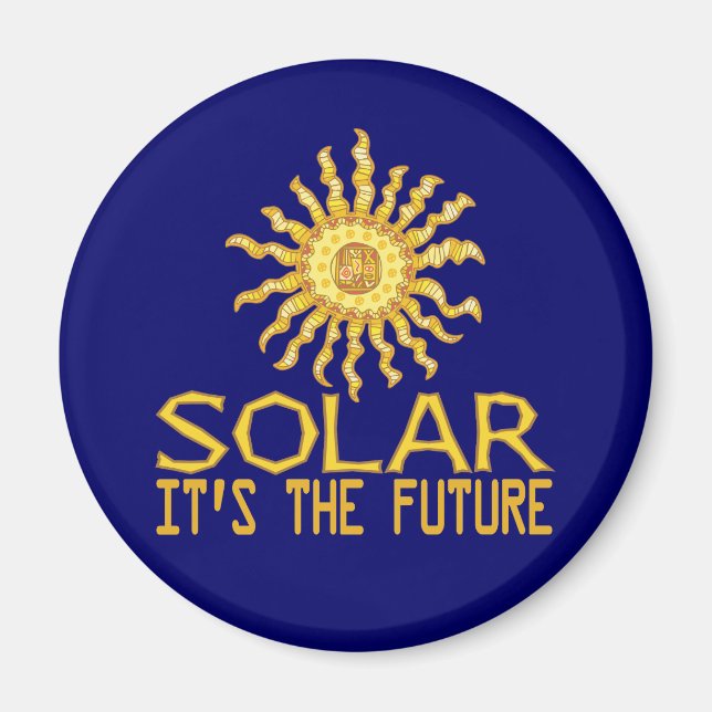 Íman Futuro da energia solar (Frente)