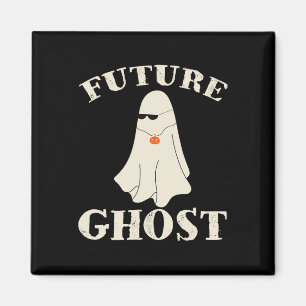 Íman Futuro Fantasma Engraçado Último Minuto Retrô Cos