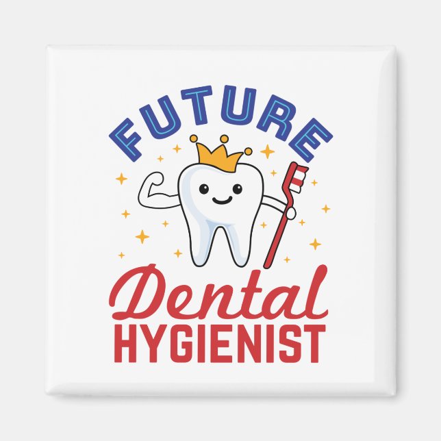 Íman Futuro Higienista Dental RDH (Frente)