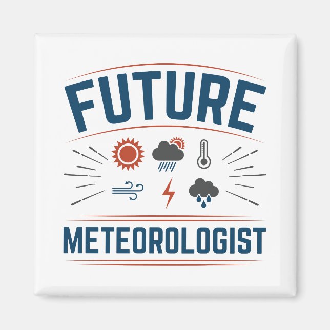 Íman Futuro Meteorologista (Frente)