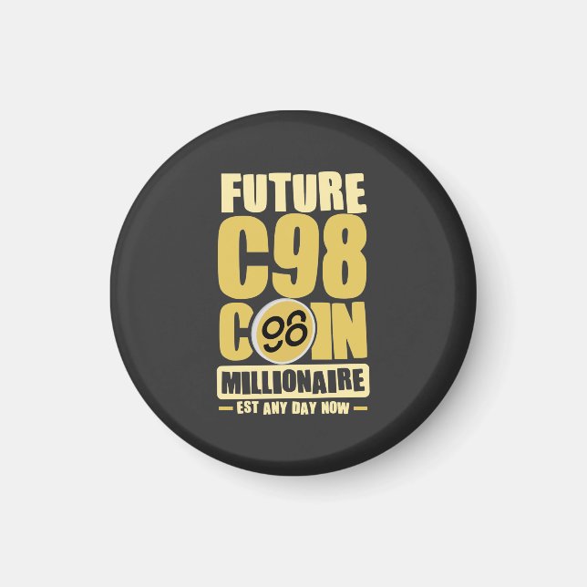 Íman Futuro Milionário de Moedas C98 (Frente)