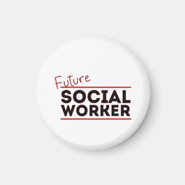 Íman Futuro trabalhador social (Frente)