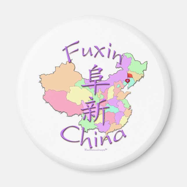 Íman Fuxin China (Frente)